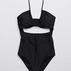 Ruched Cut Out One Piece